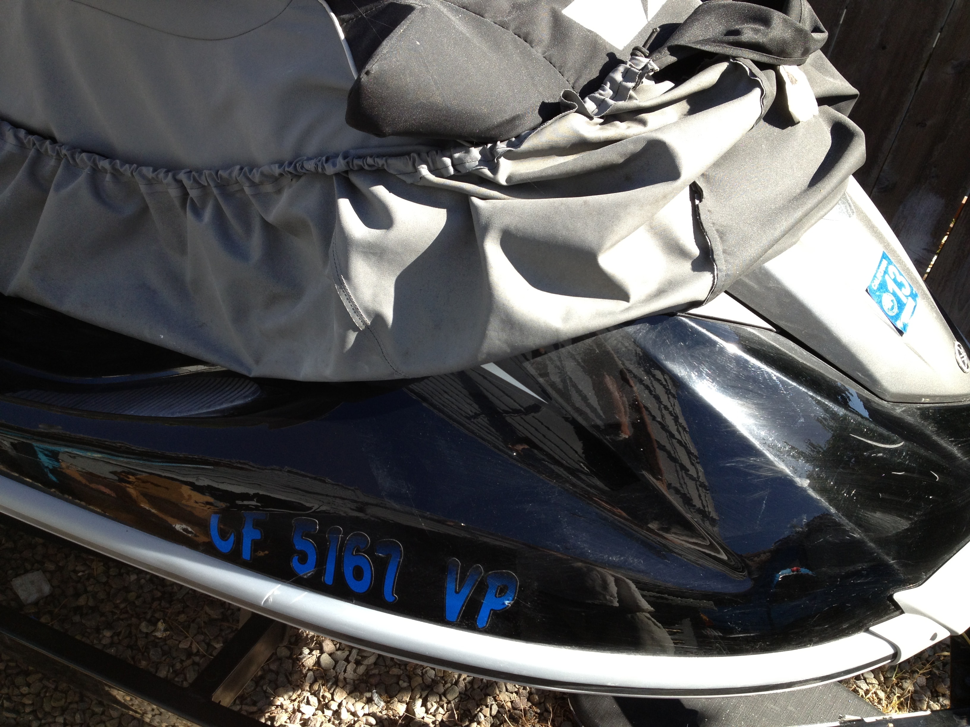 Step 14 — PWC bow damage assessment, San Diego Yacht Repair